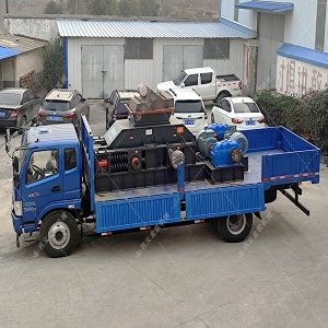 2PGC400X400小型玻璃瓶破碎機發往山西陽泉